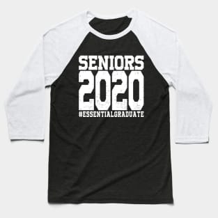 Seniors 2020 Essential Graduate Baseball T-Shirt